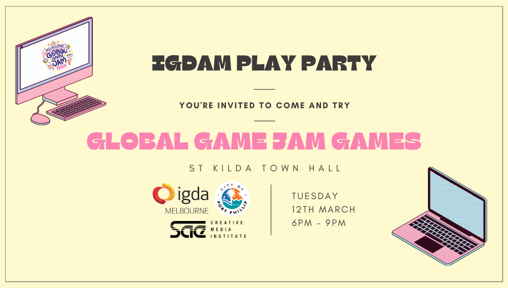 IGDAM Play Party Tickets Now Available